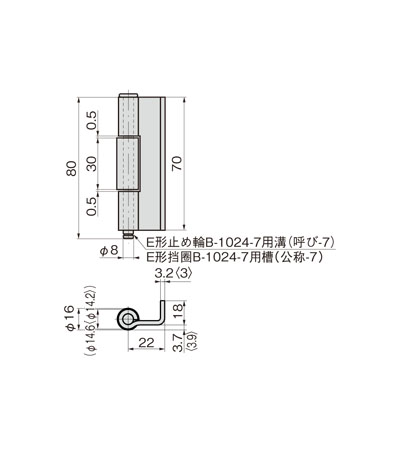 进口五金门铰