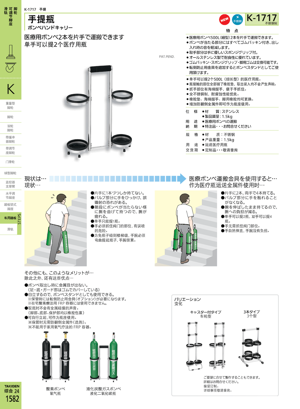 TAKIGEN救护车进口五金配件